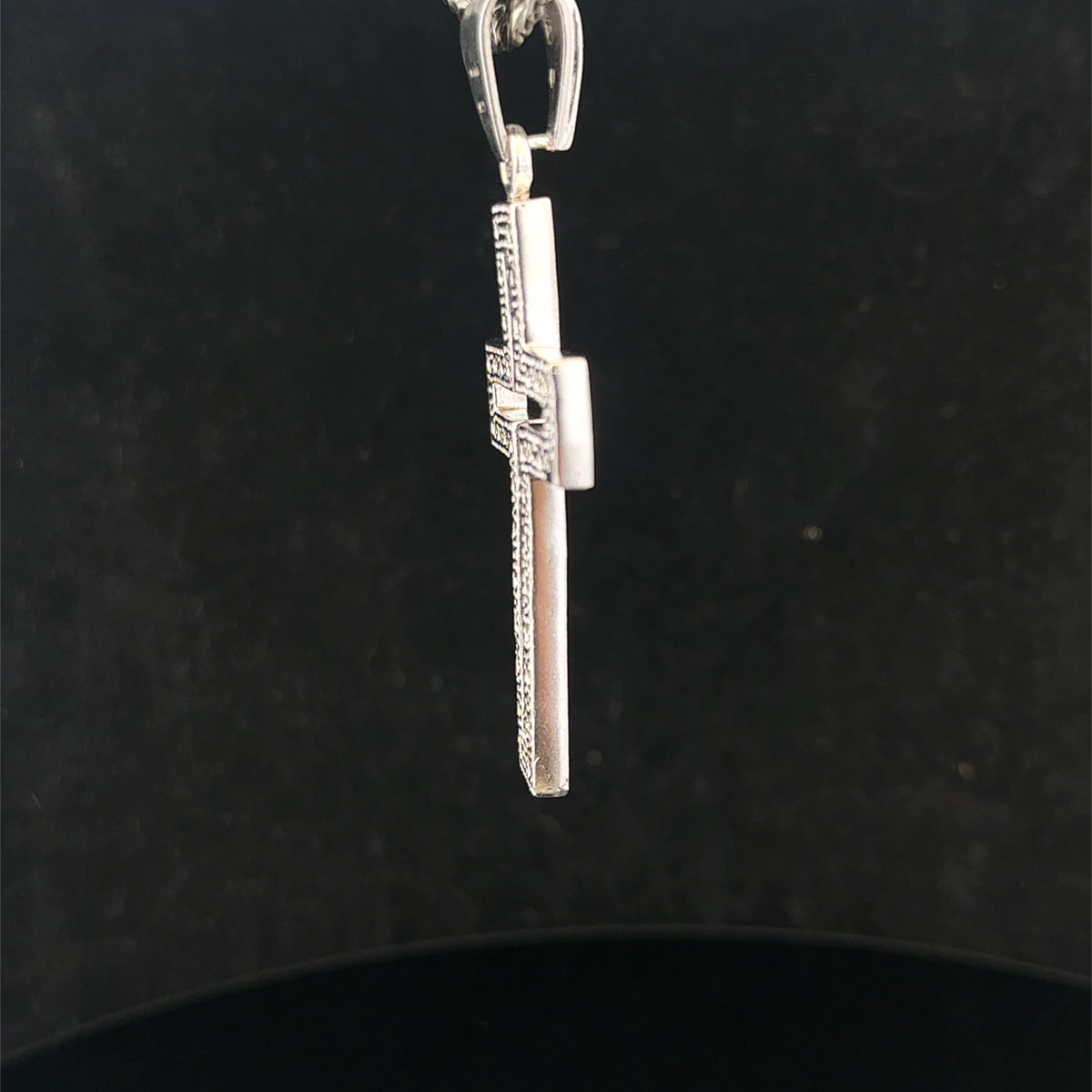 Silver cross pendant 17g (sh25704l)