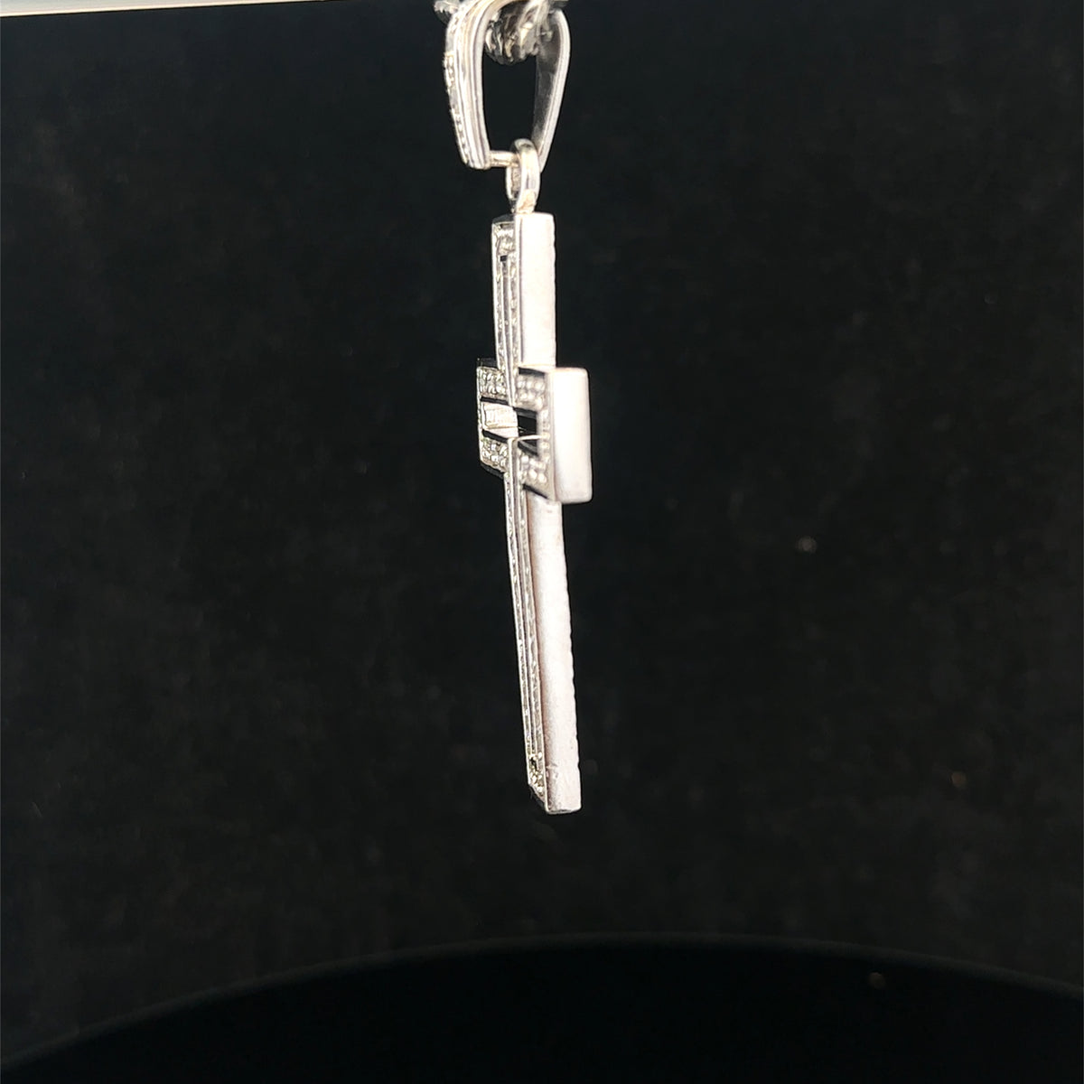 Silver cross pendant 17g (sh25704l)