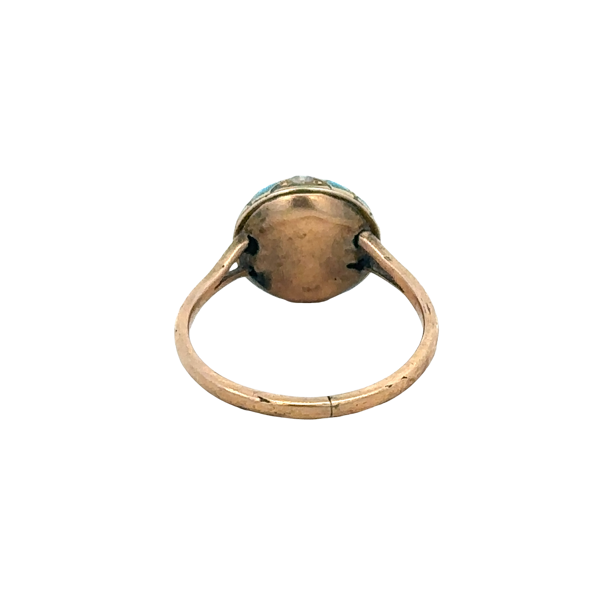 Vintage gold ring size M (sh27267b)