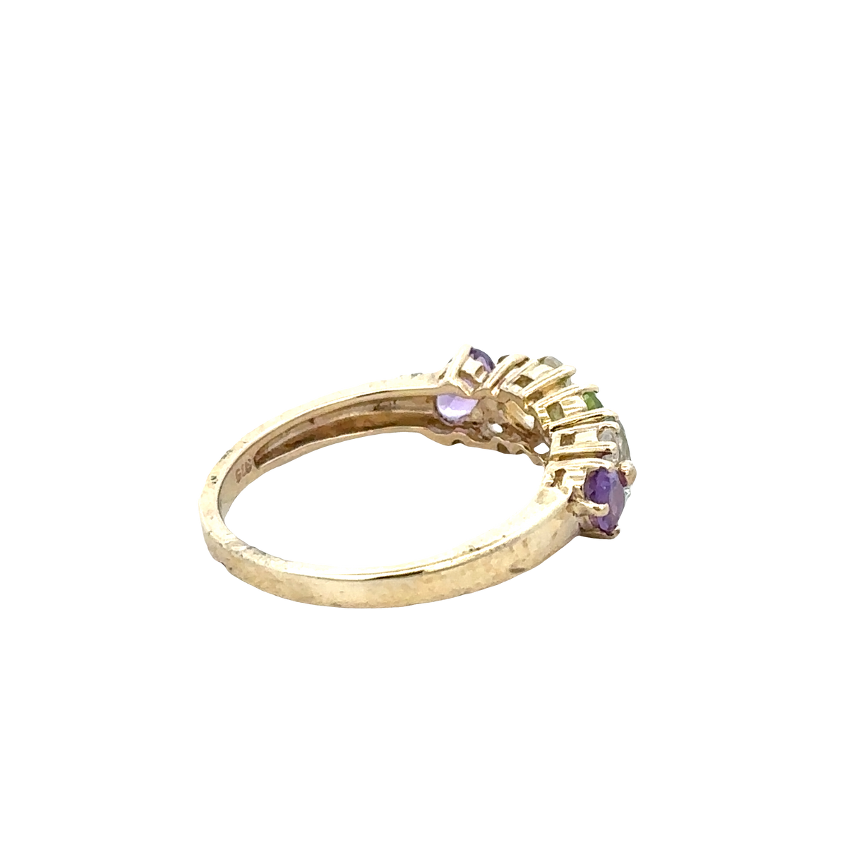 9ct yellow gold ring size O (sh27795b)