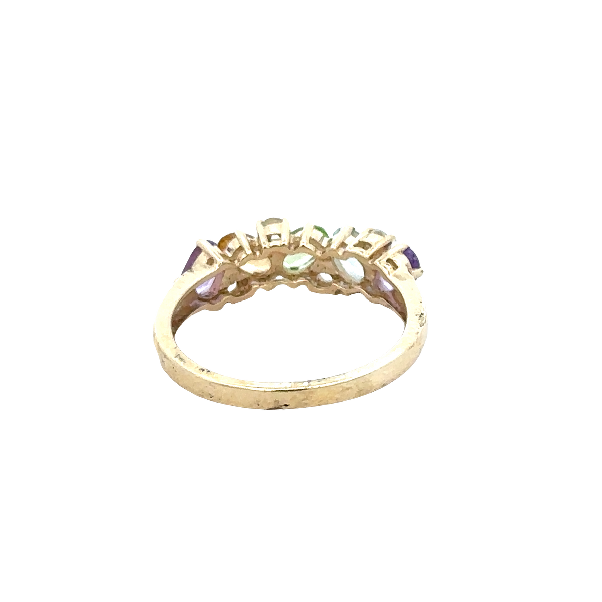 9ct yellow gold ring size O (sh27795b)