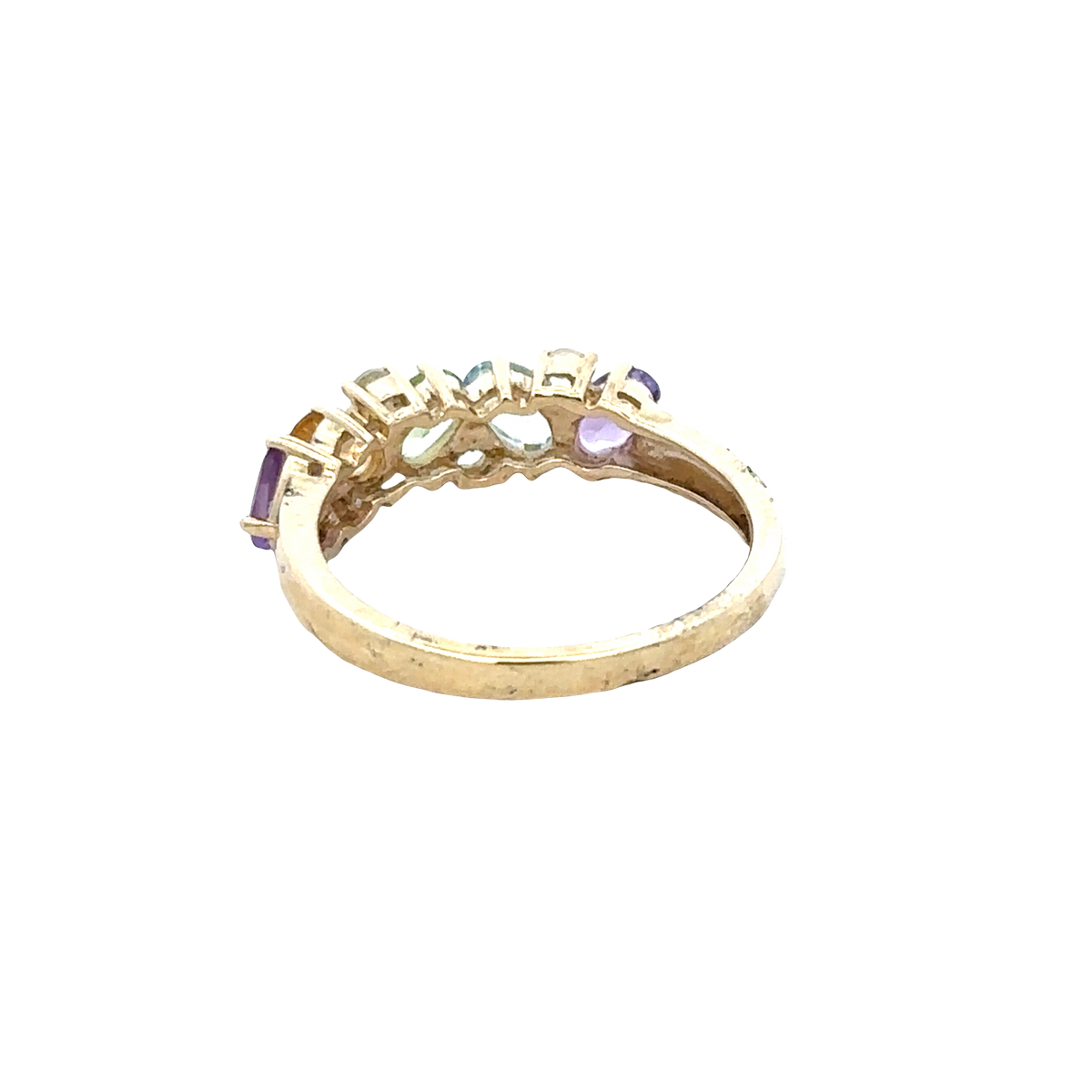 9ct yellow gold ring size O (sh27795b)