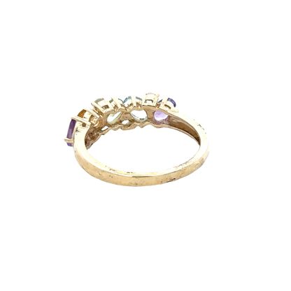 9ct yellow gold ring size O (sh27795b)