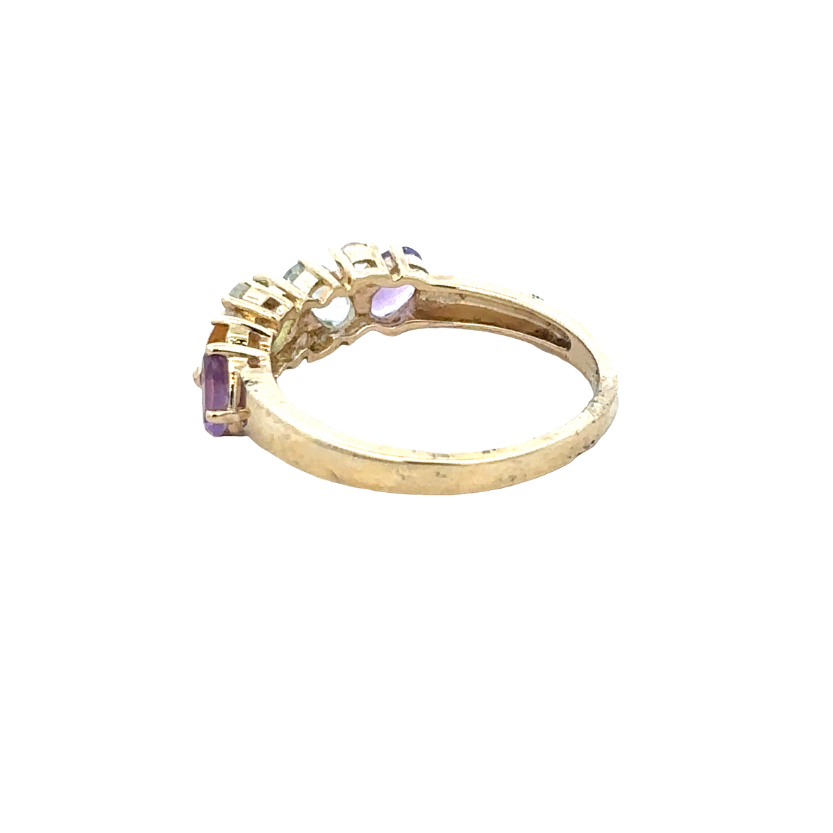 9ct yellow gold ring size O (sh27795b)