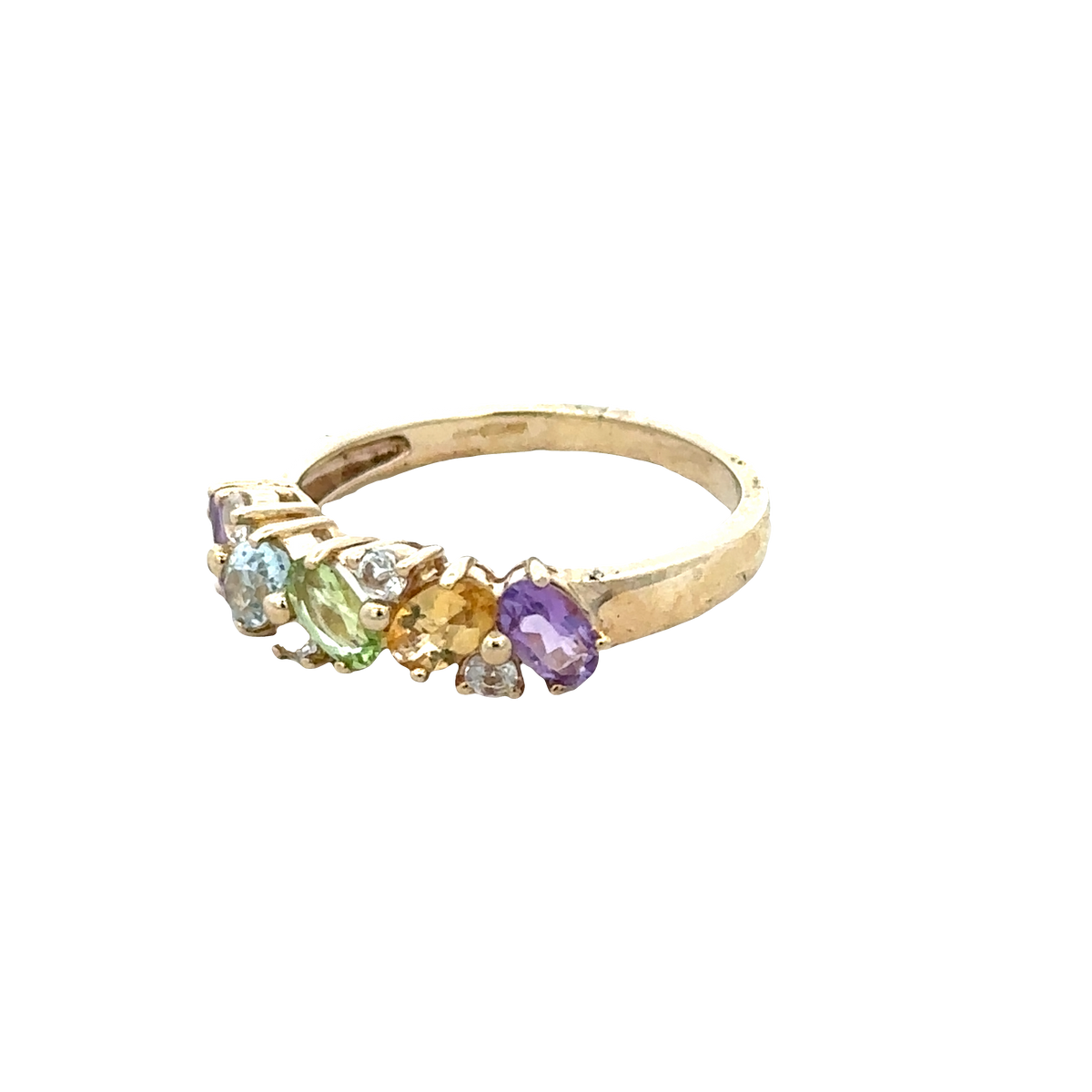 9ct yellow gold ring size O (sh27795b)
