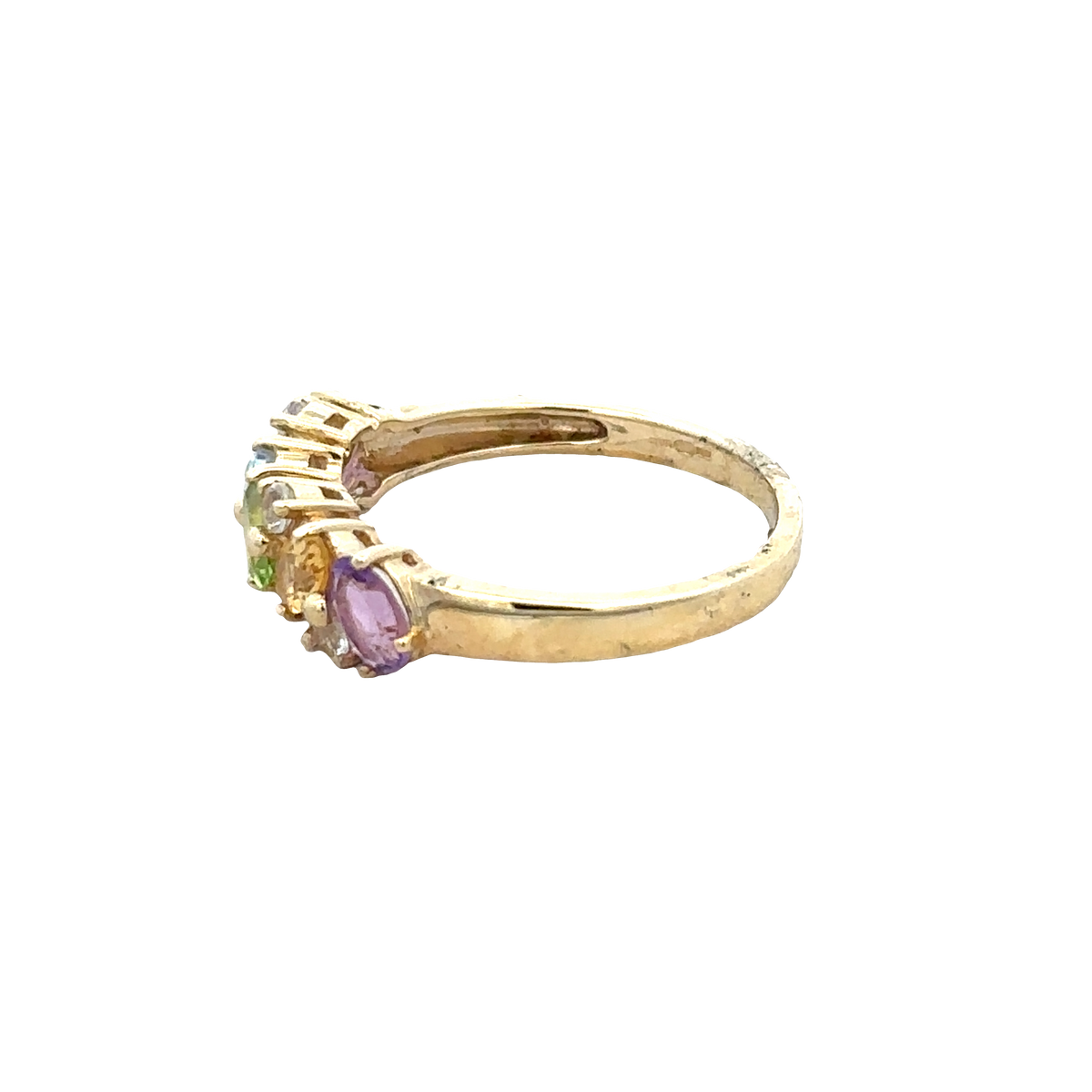 9ct yellow gold ring size O (sh27795b)