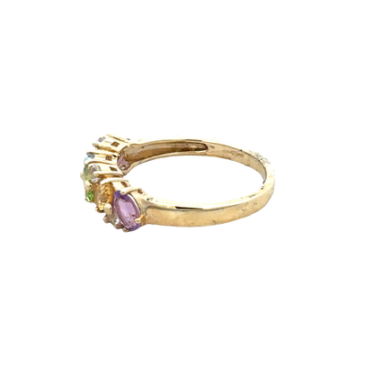 9ct yellow gold ring size O (sh27795b)