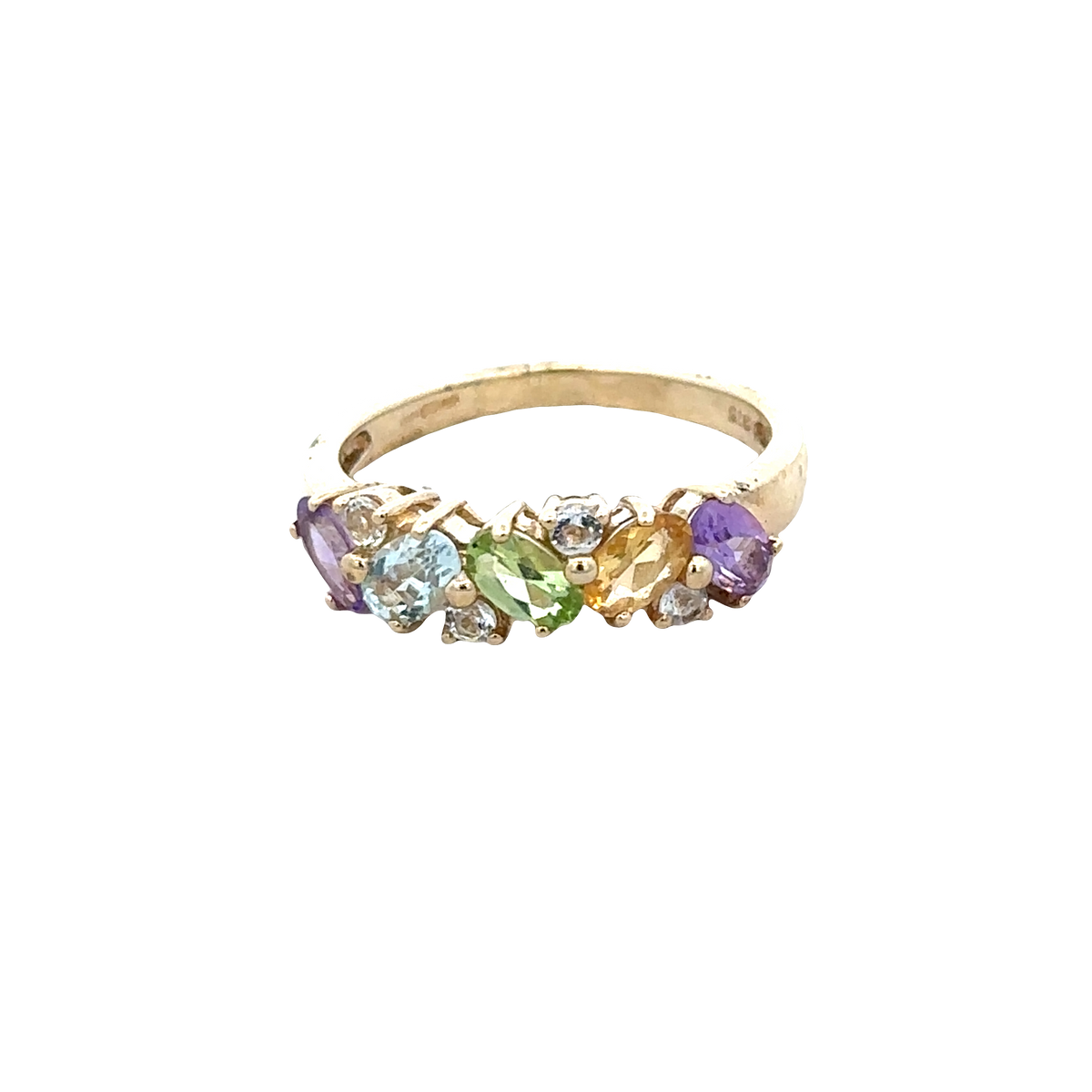 9ct yellow gold ring size O (sh27795b)