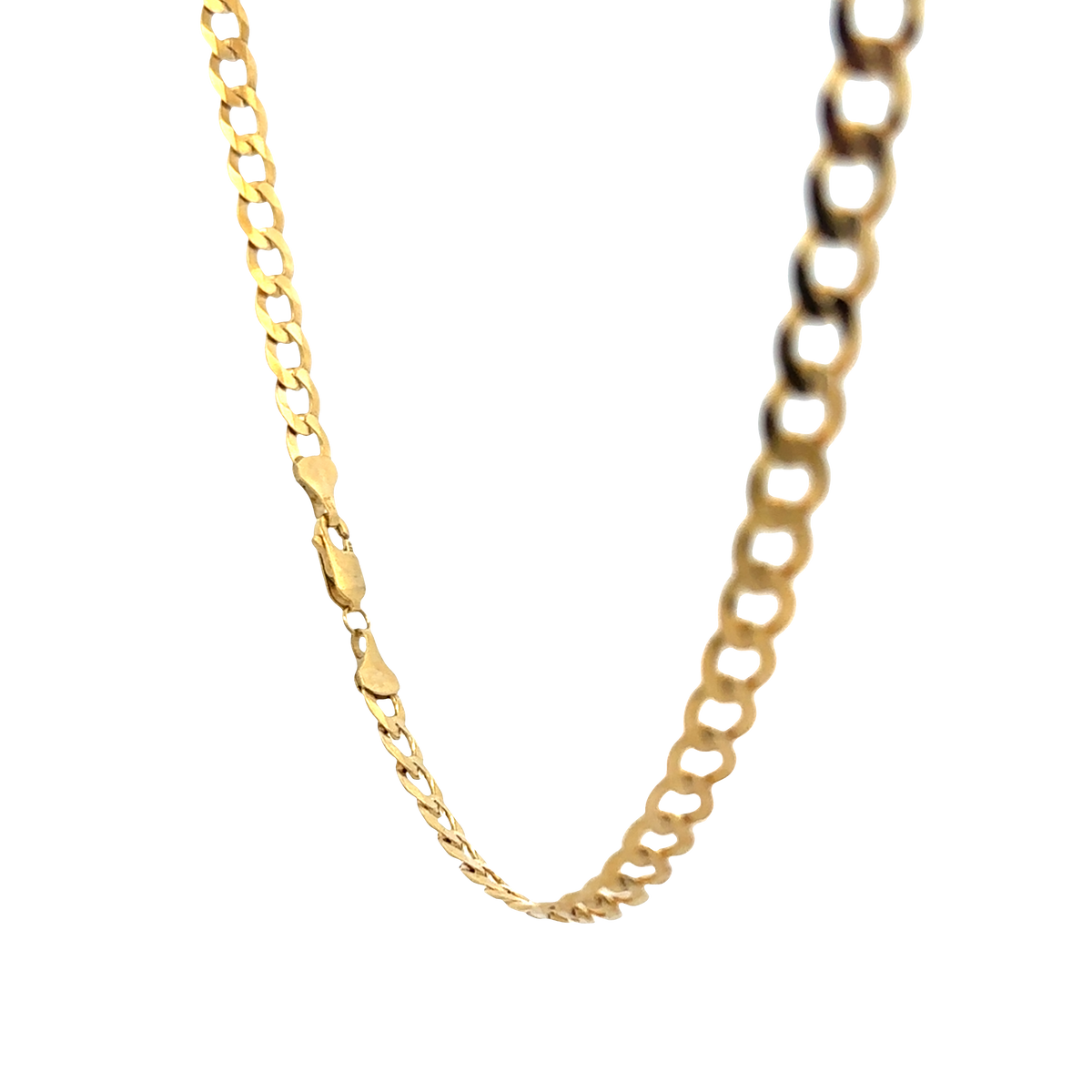 9ct yellow gold curb chain 15.9g (sh25865l)