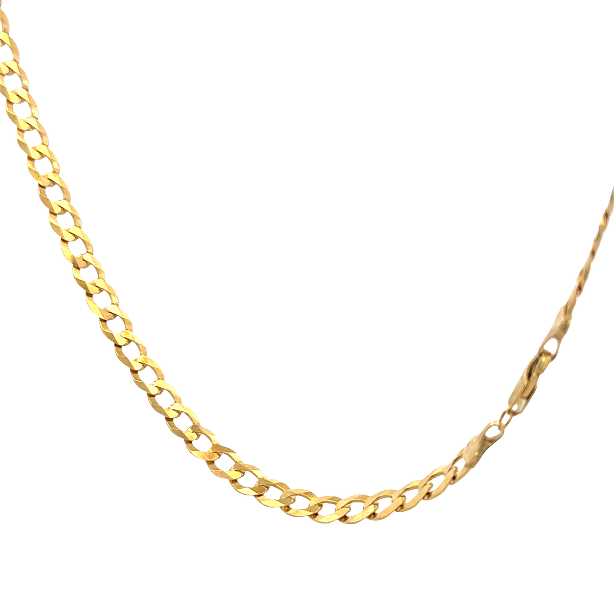 9ct yellow gold curb chain 15.9g (sh25865l)
