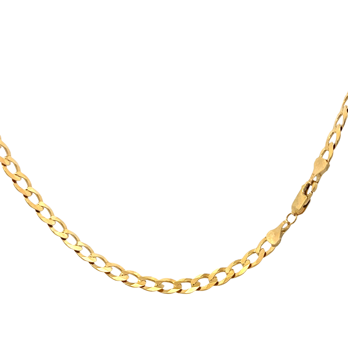 9ct yellow gold curb chain 15.9g (sh25865l)