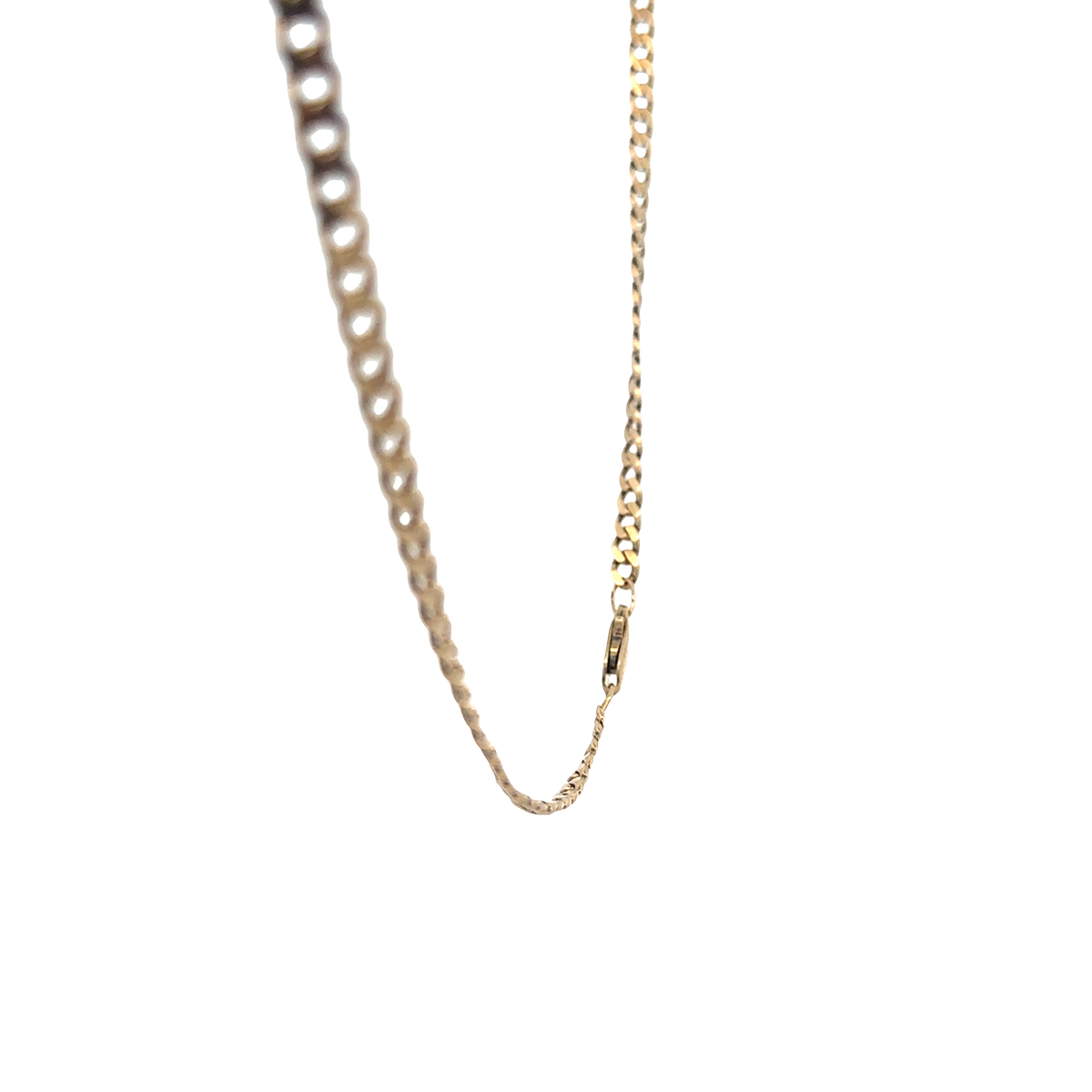 9ct yellow gold curb chain 15.4g (bb1983l)