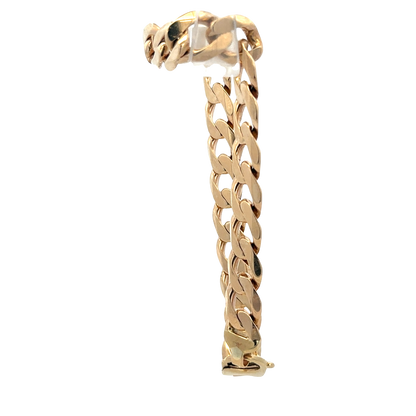 9ct yellow gold bracelet 33.2g (sh27969b)