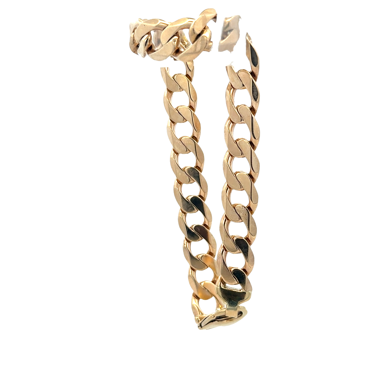 9ct yellow gold bracelet 33.2g (sh27969b)