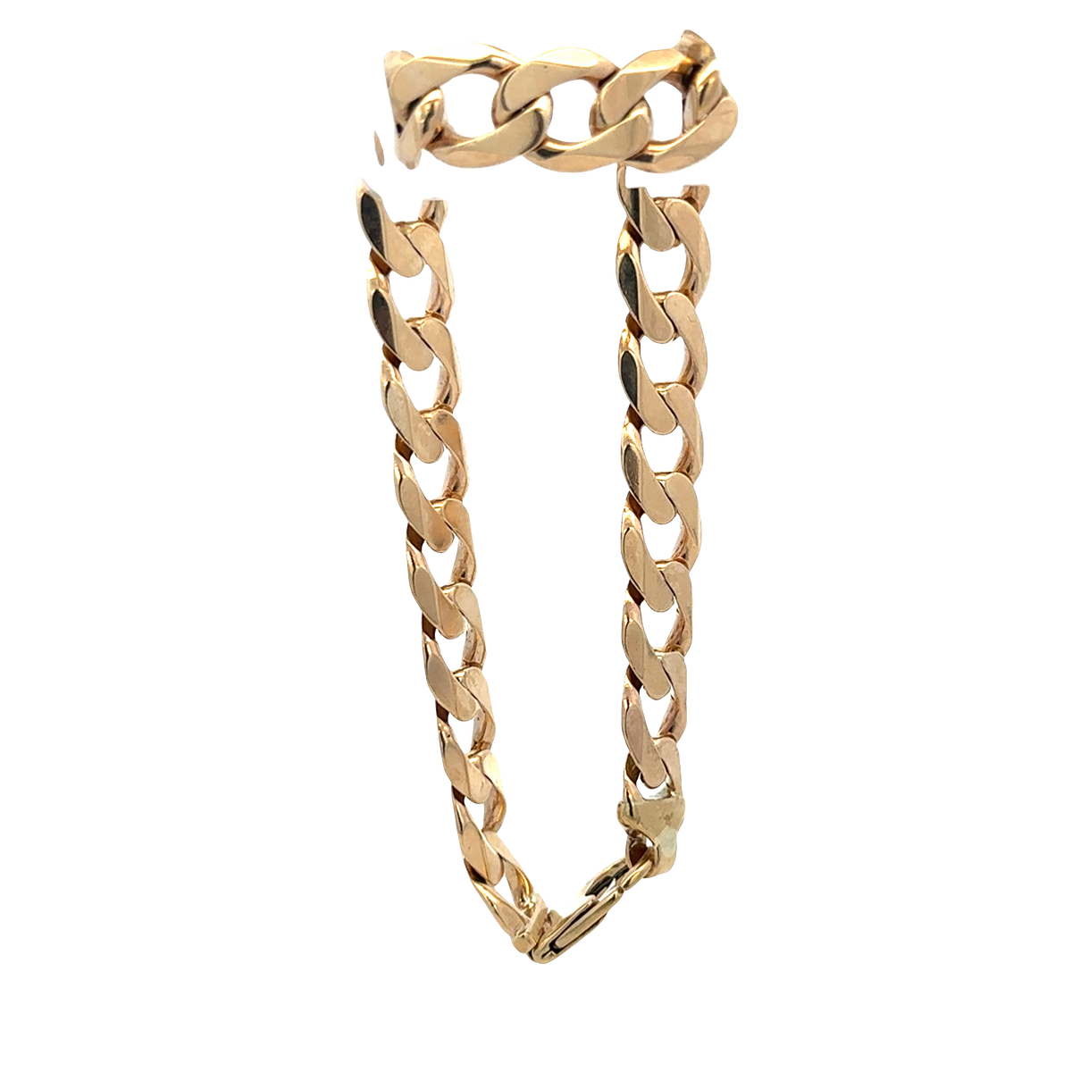 9ct yellow gold bracelet 33.2g (sh27969b)
