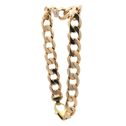 9ct yellow gold bracelet 33.2g (sh27969b)