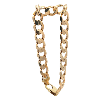 9ct yellow gold bracelet 33.2g (sh27969b)