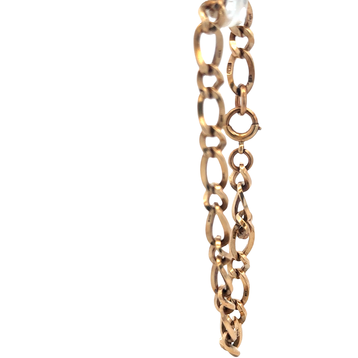 9ct yellow gold bracelet 17.5g (sh25886l)