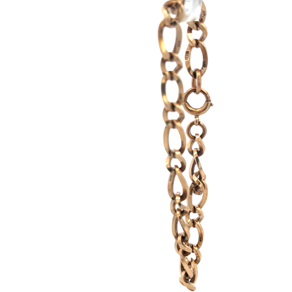 9ct yellow gold bracelet 17.5g (sh25886l)