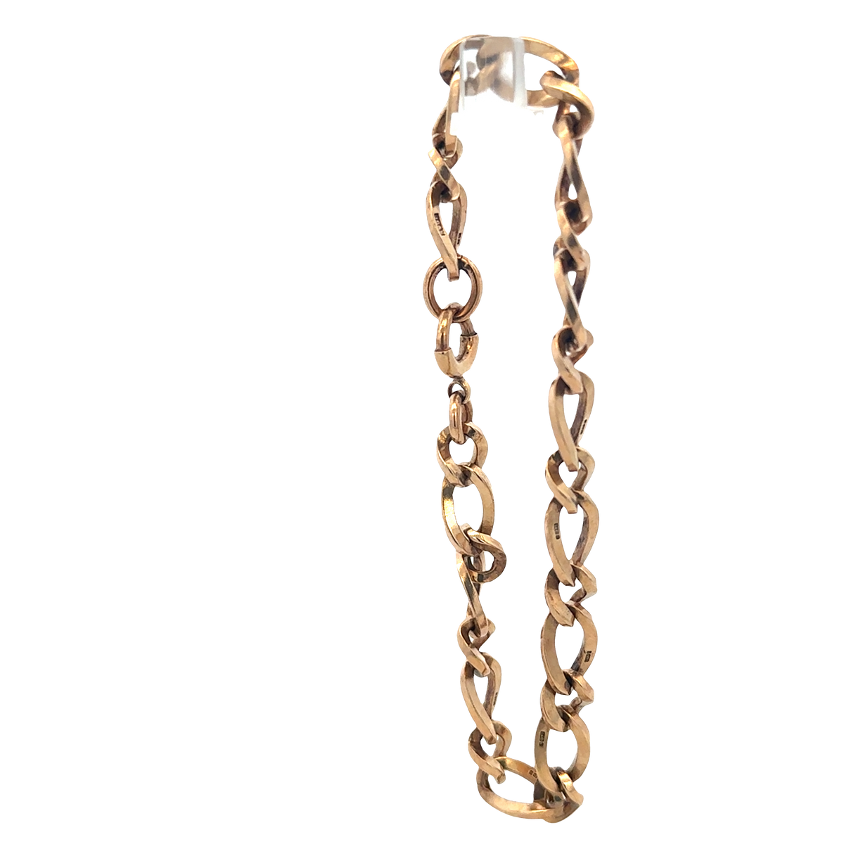 9ct yellow gold bracelet 17.5g (sh25886l)