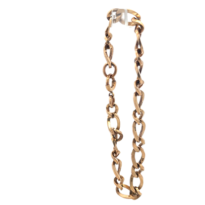 9ct yellow gold bracelet 17.5g (sh25886l)
