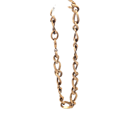 9ct yellow gold bracelet 17.5g (sh25886l)