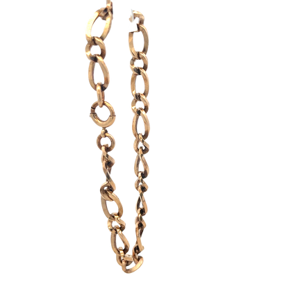 9ct yellow gold bracelet 17.5g (sh25886l)