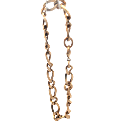 9ct yellow gold bracelet 17.5g (sh25886l)