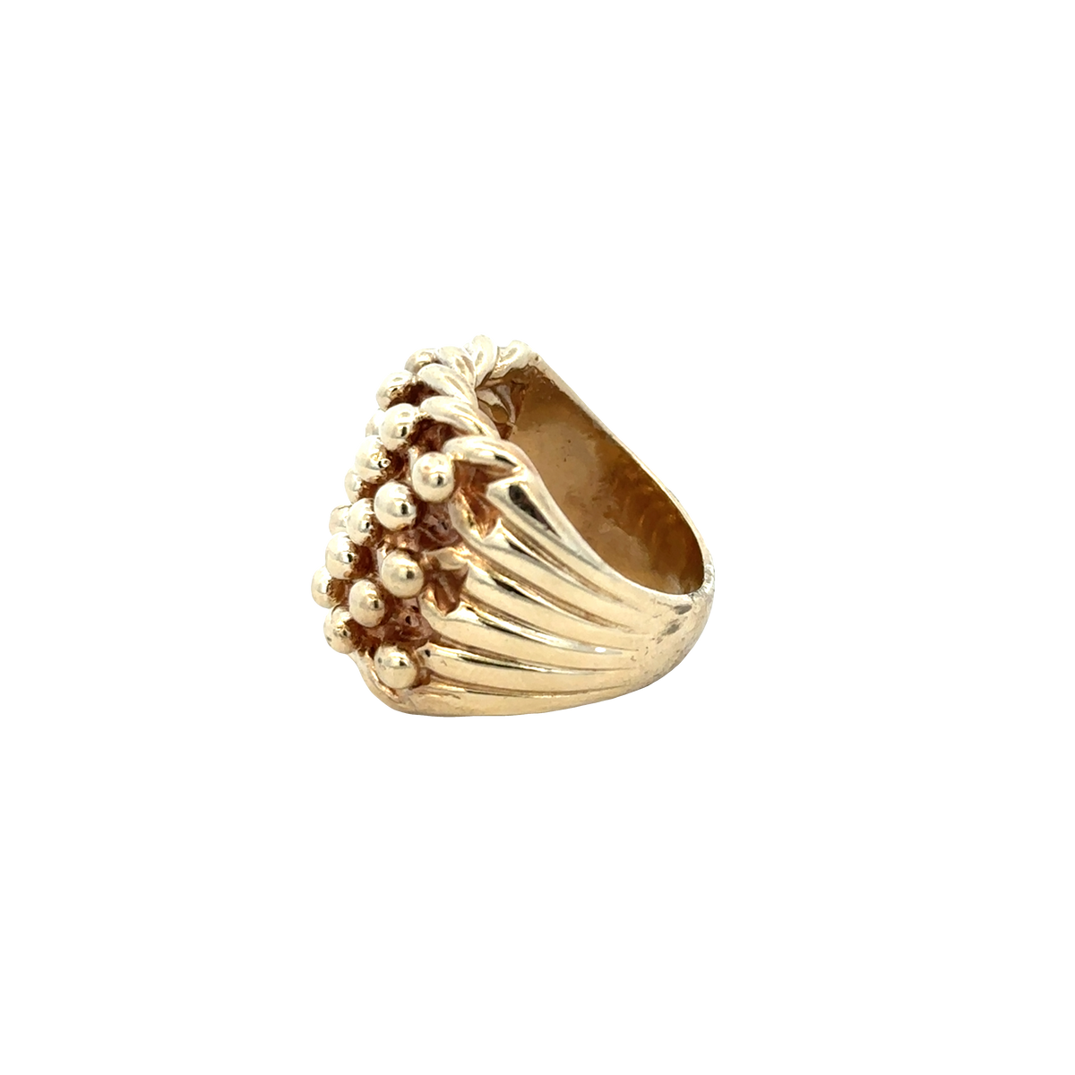 9ct yellow gold keeper ring sh27940b