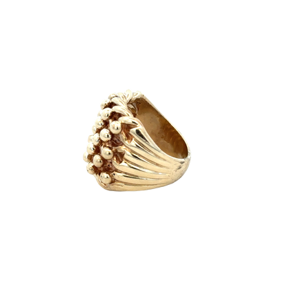 9ct yellow gold keeper ring sh27940b