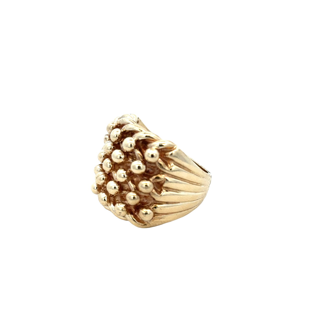 9ct yellow gold keeper ring sh27940b