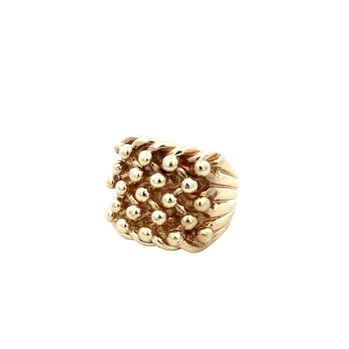 9ct yellow gold keeper ring sh27940b