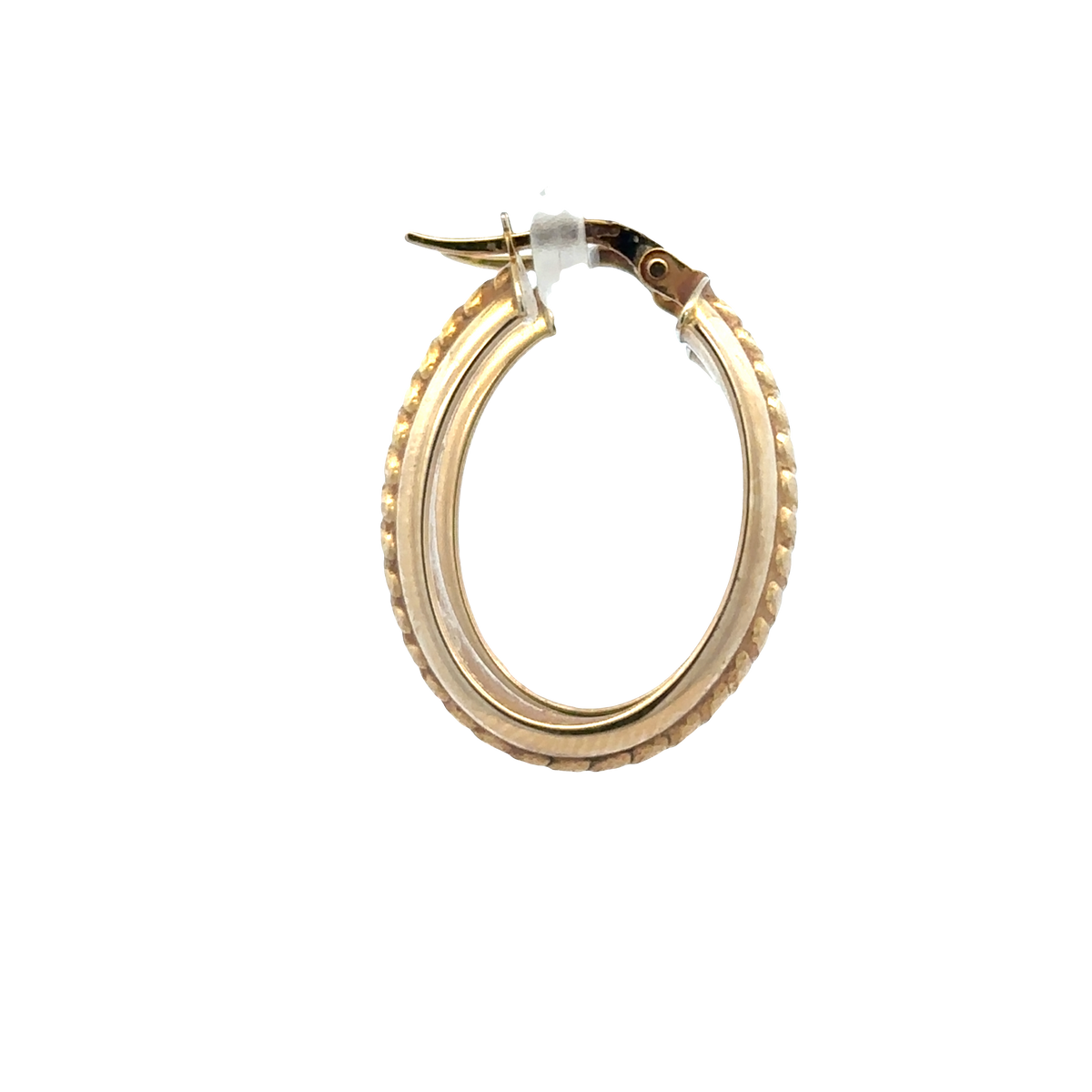 9ct yellow gold hoop earrings 2.2g (sh25711l)