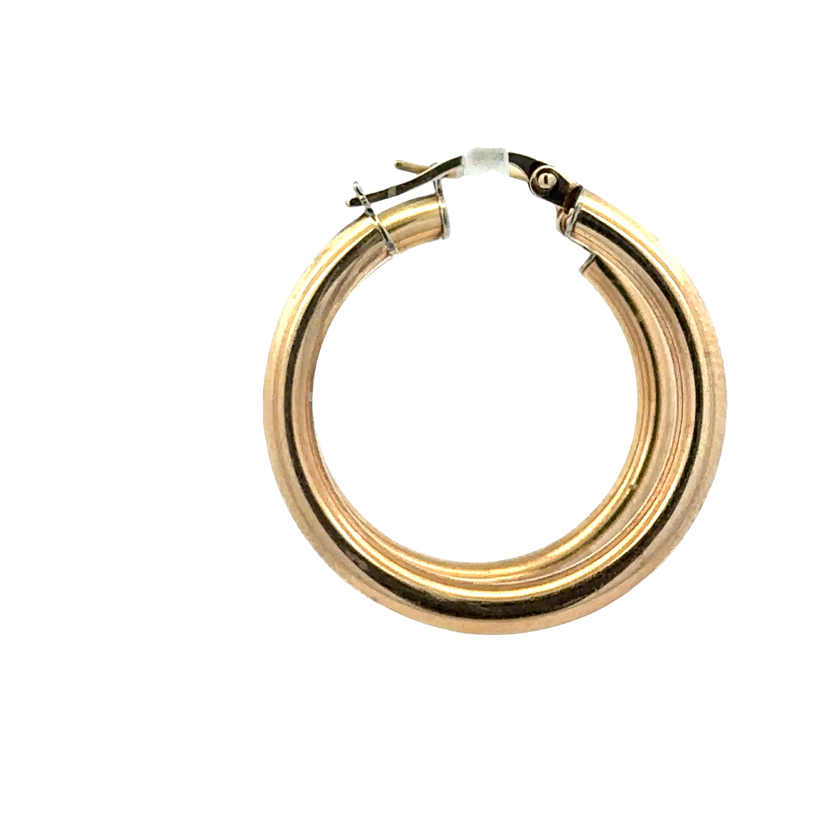 9ct yellow gold hoop earrings 1.9g (sh27273b)