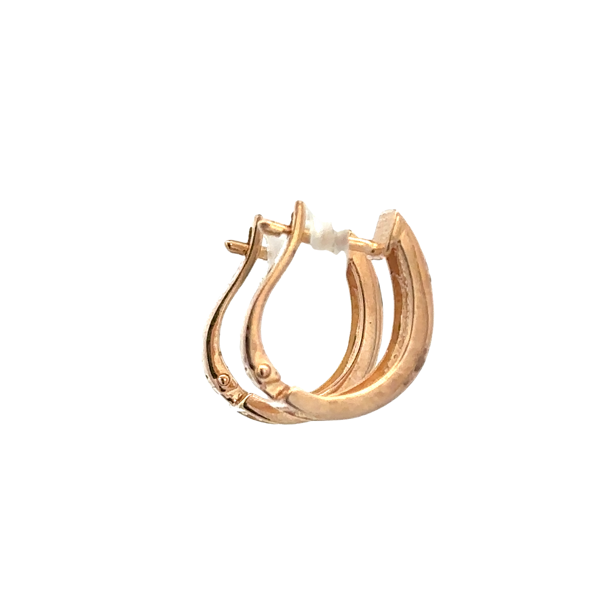 14ct rose gold earrings 4g (sh26481b)