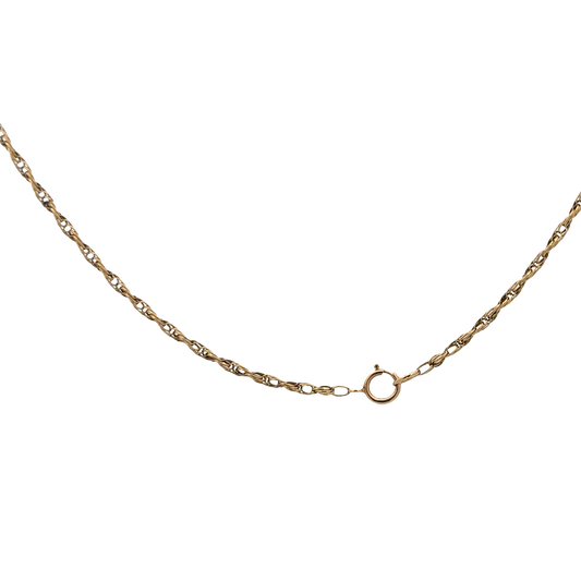 9ct yellow gold chain 3.6g (sh25889l)
