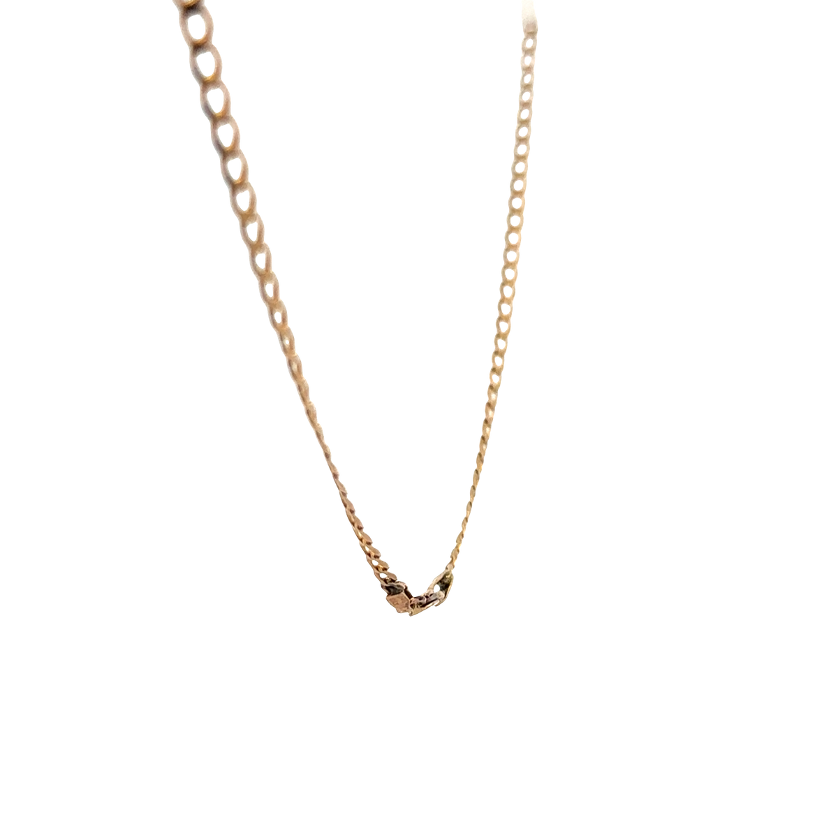9ct yellow gold curb chain 4.4g (sh27781b)