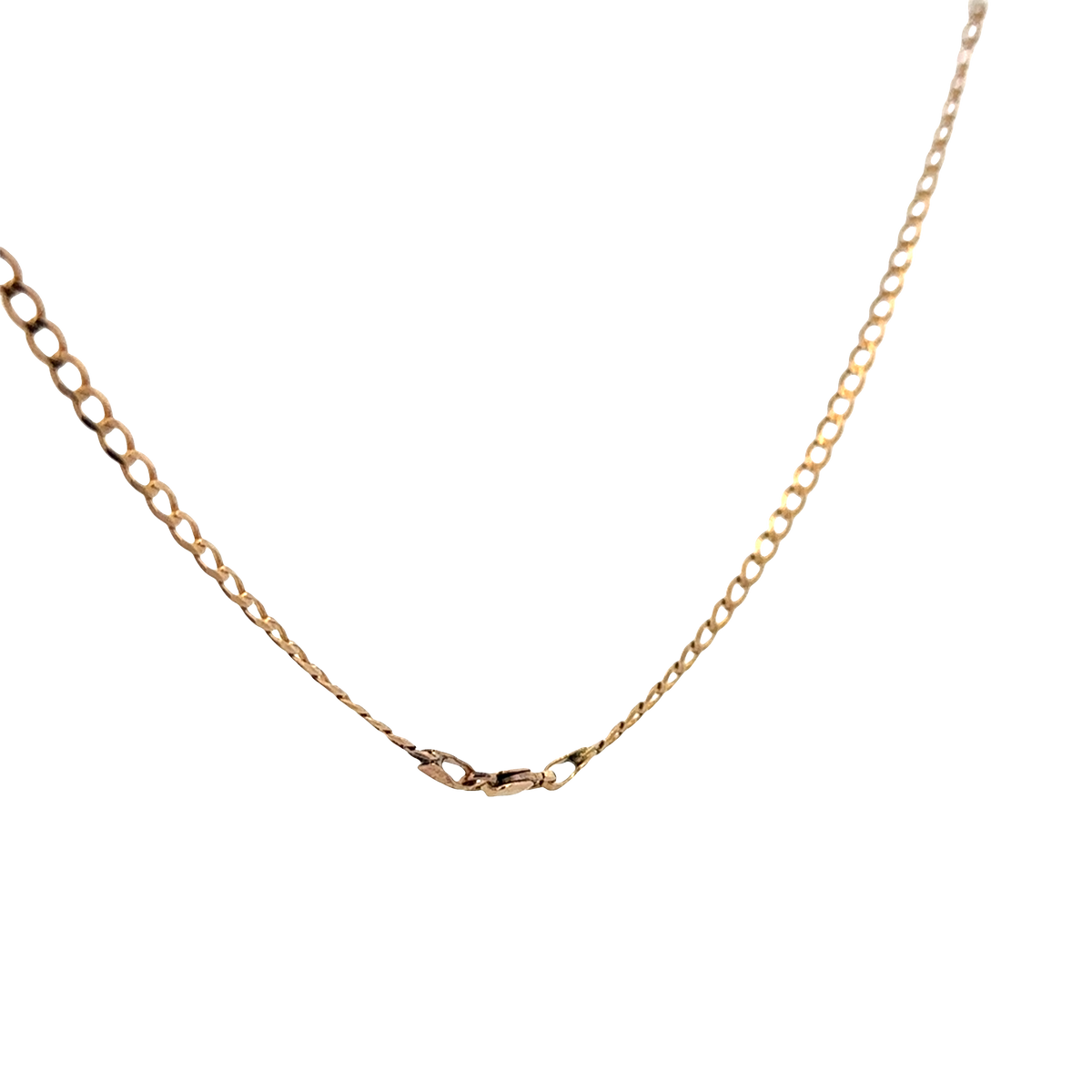 9ct yellow gold curb chain 4.4g (sh27781b)
