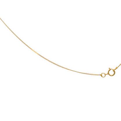 9ct yellow gold chain 0.8g (sh26811b)