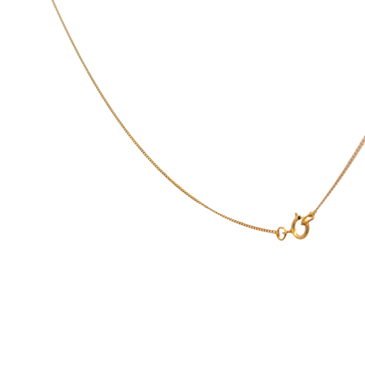 9ct yellow gold chain 0.8g (sh26811b)
