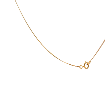 9ct yellow gold chain 0.8g (sh26811b)