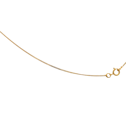 9ct yellow gold chain 0.8g (sh26811b)