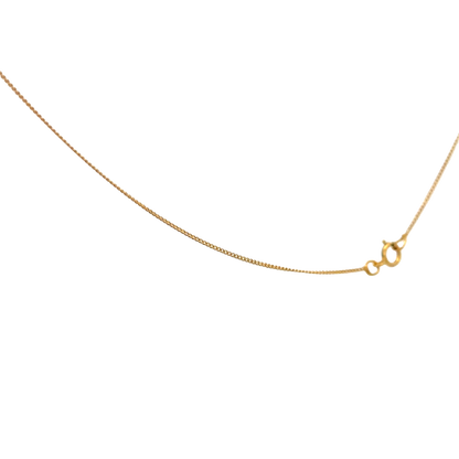 9ct yellow gold chain 0.8g (sh26811b)