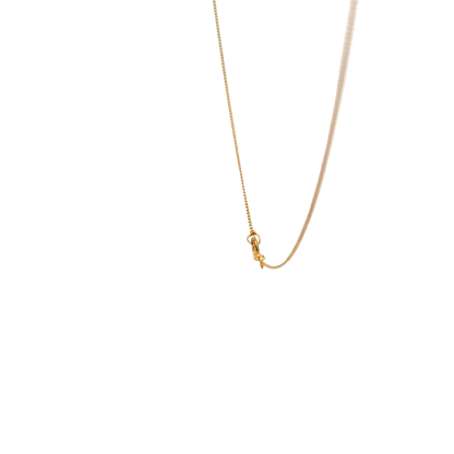 9ct yellow gold chain 0.8g (sh26811b)