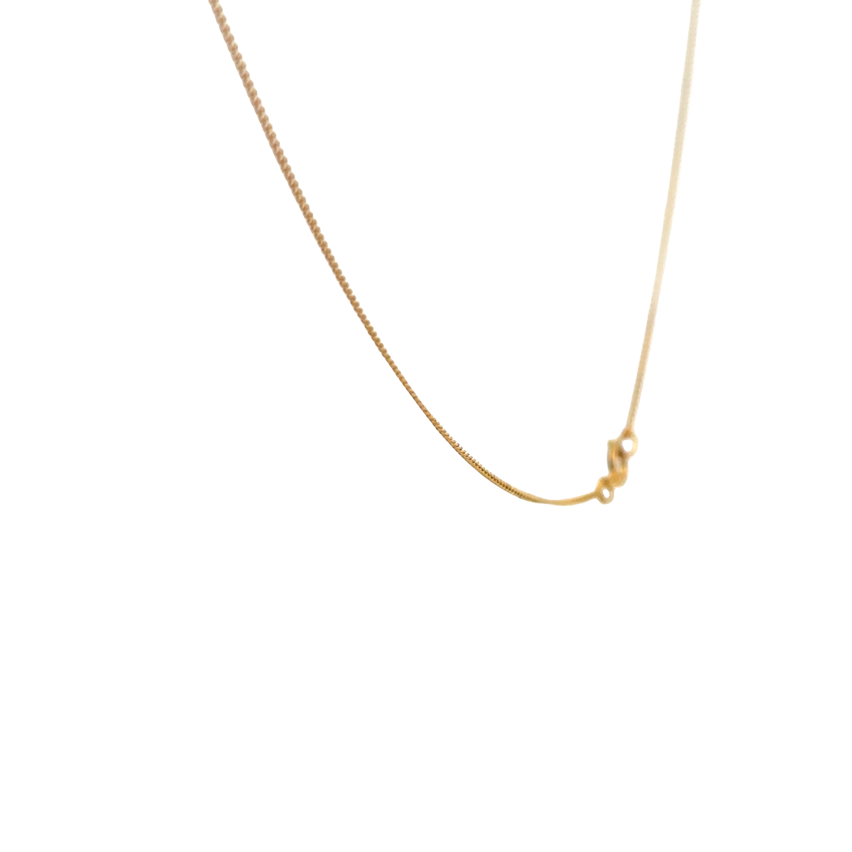 9ct yellow gold chain 0.8g (sh26811b)
