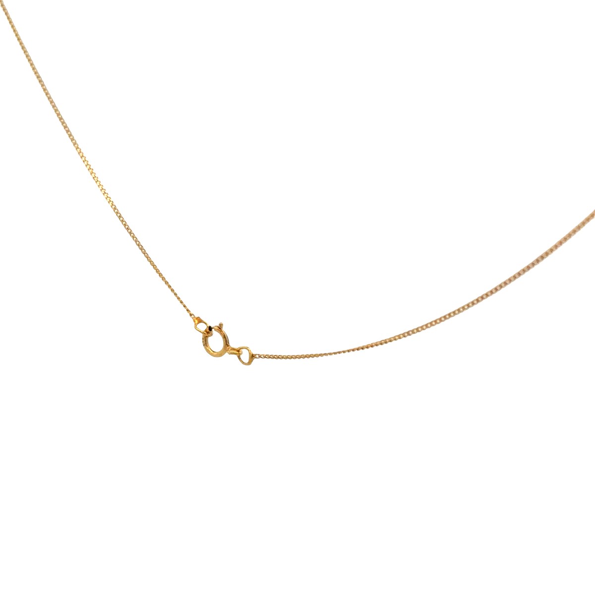 9ct yellow gold chain 0.8g (sh26811b)