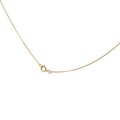9ct yellow gold chain 0.8g (sh26811b)