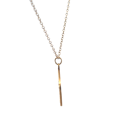 9ct yellow gold chain and St Christopher pendant 6.2g (sh26814b)