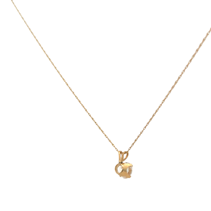 9ct yellow gold chain and pendant 1.5g (sh26817b)