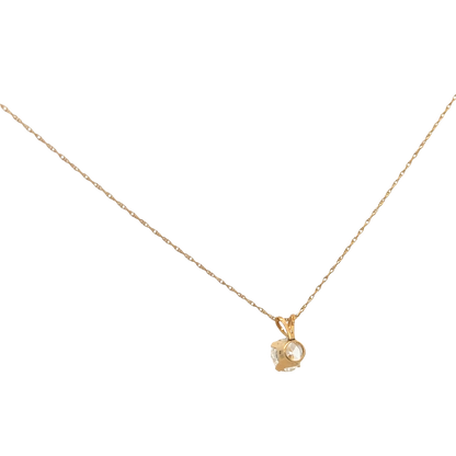 9ct yellow gold chain and pendant 1.5g (sh26817b)
